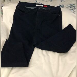 Celebrity Pink high waist dark blue Jeans  straight leg , mid rise size 20